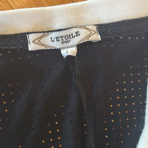 NWT L'Etoile sport Mesh Zip Performance Minidress L - Picture 2 of 5